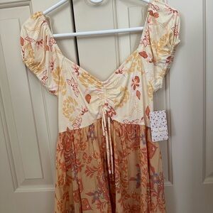 Free People Floral Shirt